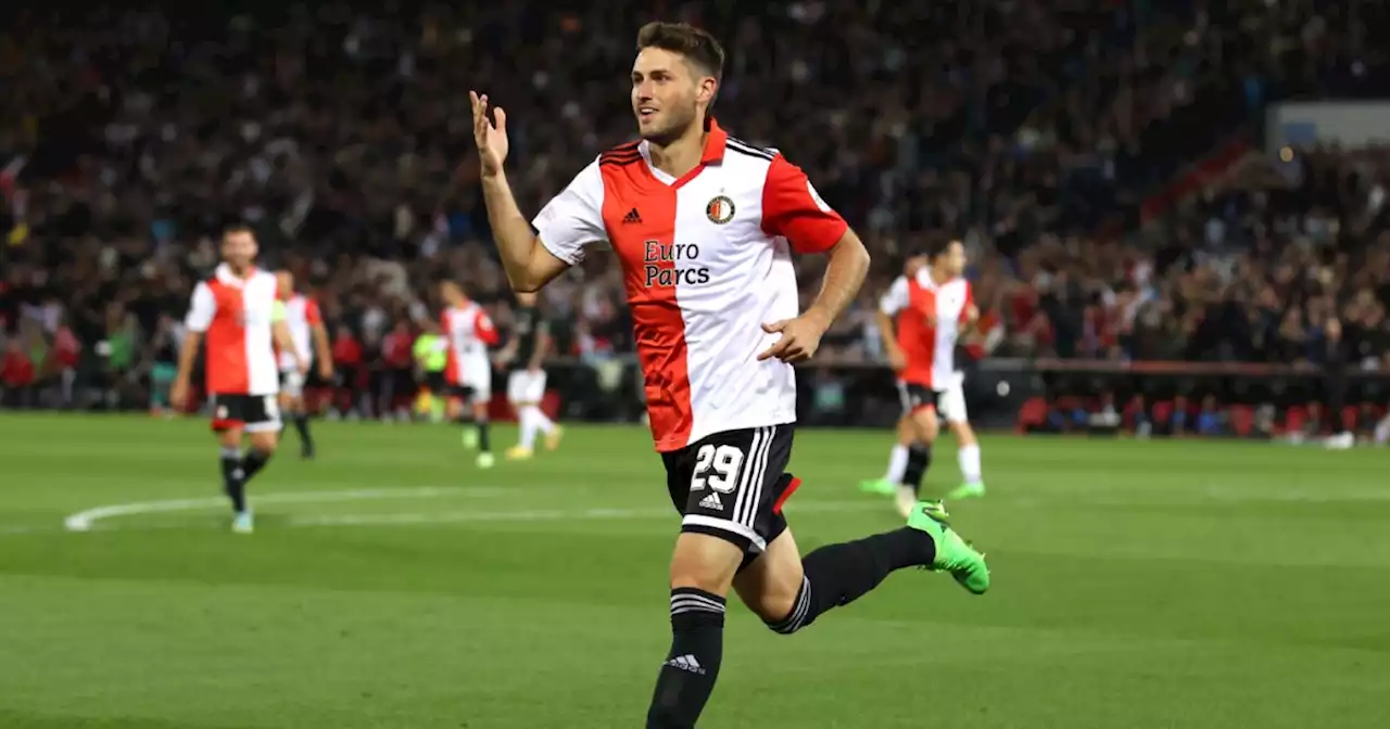 DT del Feyenoord acepta interés de varios clubes por Santiago Giménez