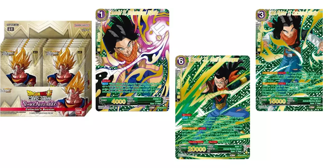 Dragon Ball Super Reveals Collector Booster: Gold Foil Cards Pt 5