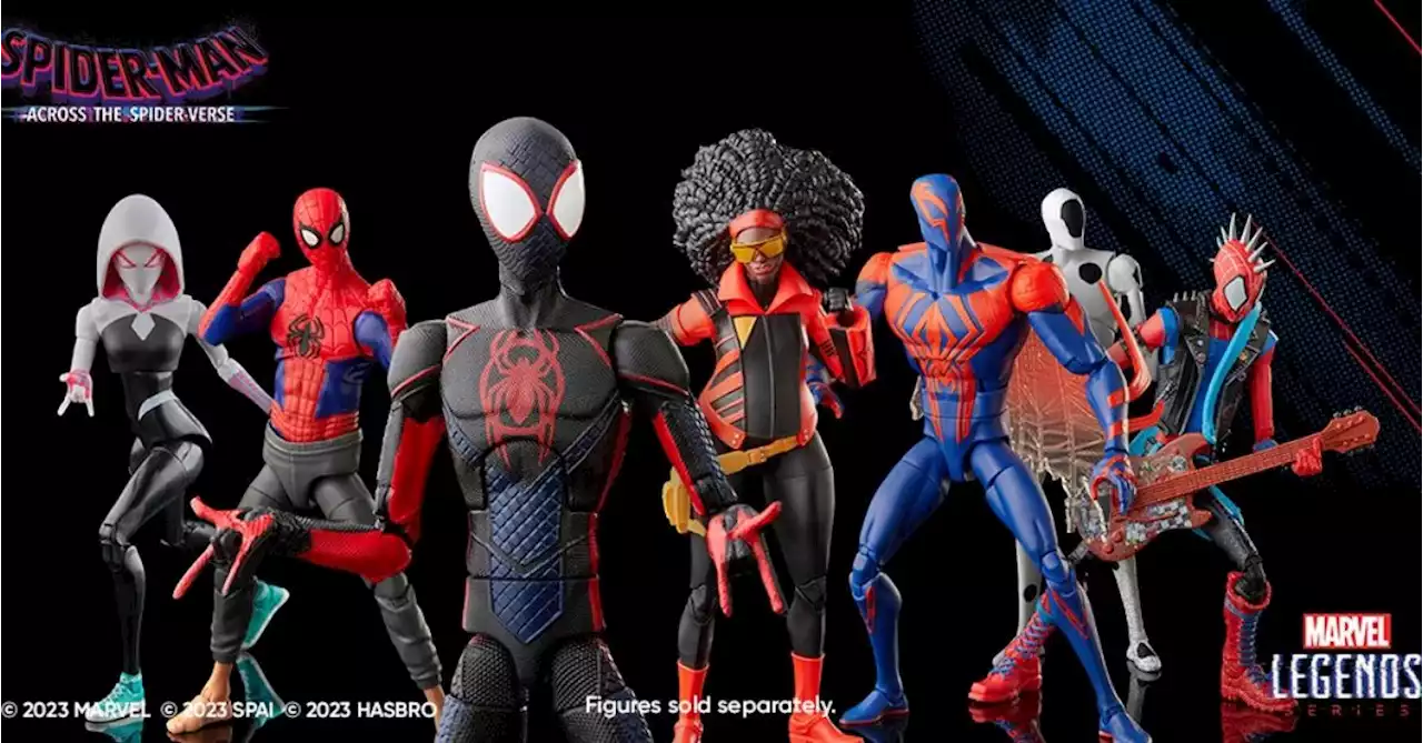 Spider-Man: Across the Spider-Verse Marvel Legends Figures Arrive