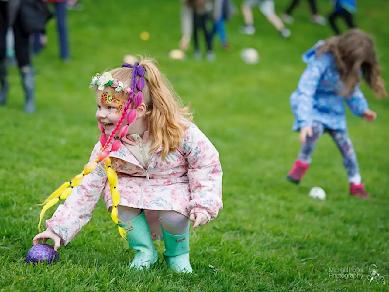 In pictures: Egg rolling 2023 in Avenham Park