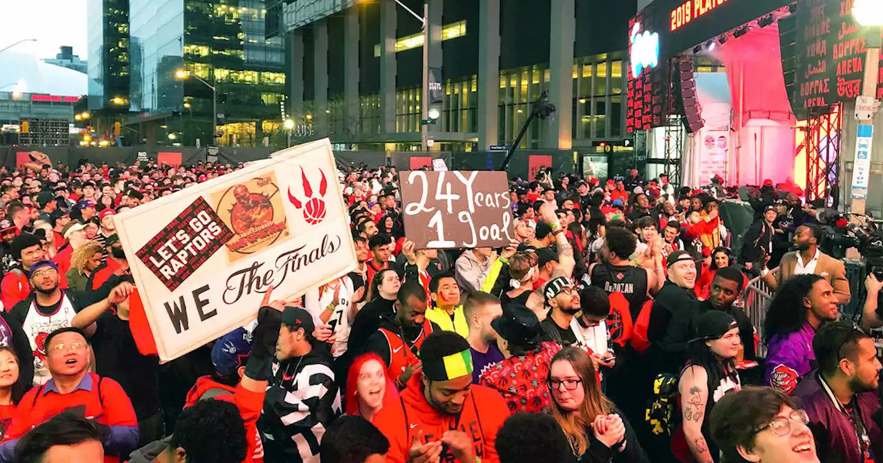 Jurassic Park is back in Toronto this week for the Raptors play-in game vs the Bulls