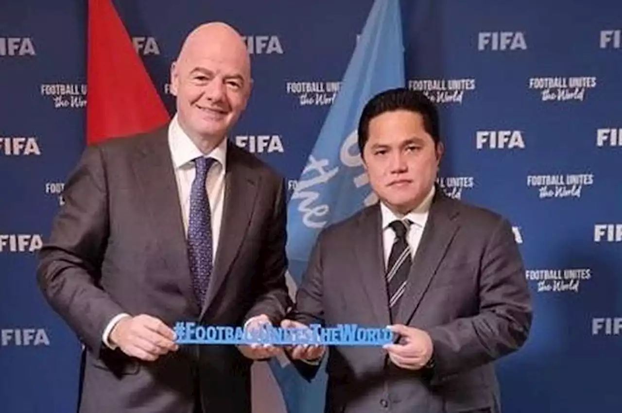 Usaha Optimal Erick Thohir Saat Bertemu FIFA Dinilai Gagal Akibat Tersandera Elit Politik - Bolasport.com