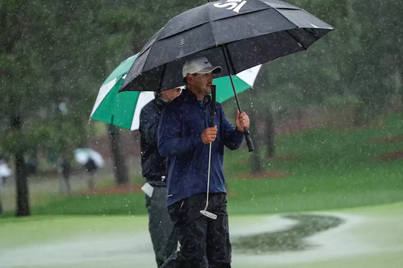 Koepka leading Rahm by 4 on a short Saturday at the Masters | The Associated Press