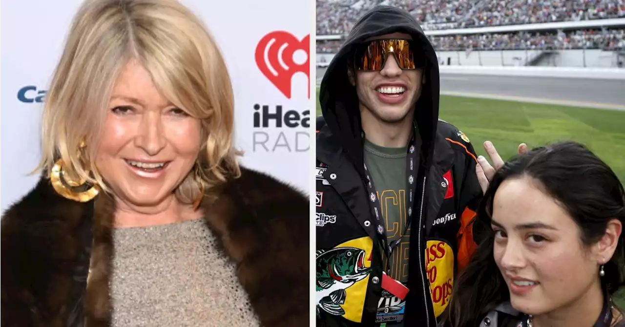 It Seems Like Martha Stewart Just Hard Launched Pete Davidson And Chase Sui Wonders' Relationship On Instagram