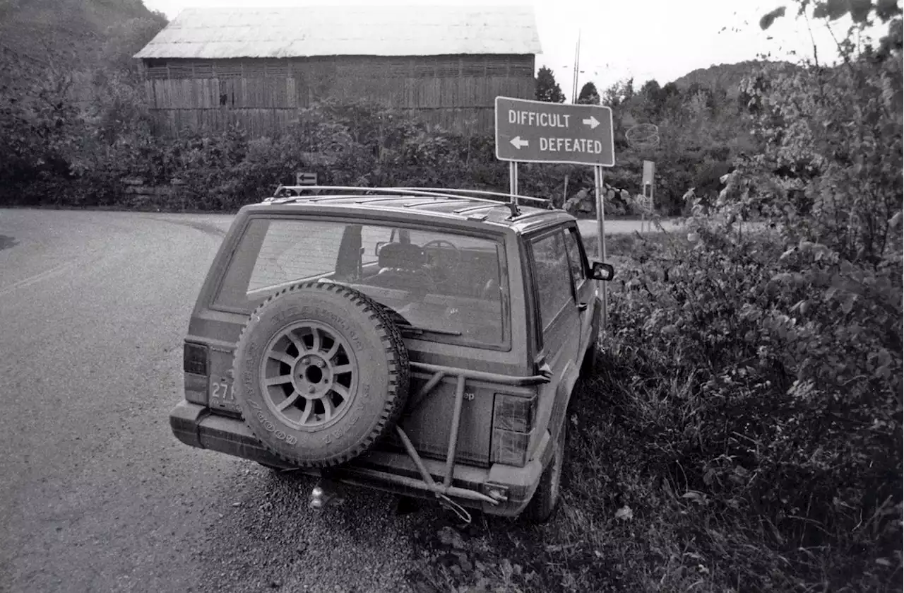 Two-Lane to the Limit by Jeep Cherokee