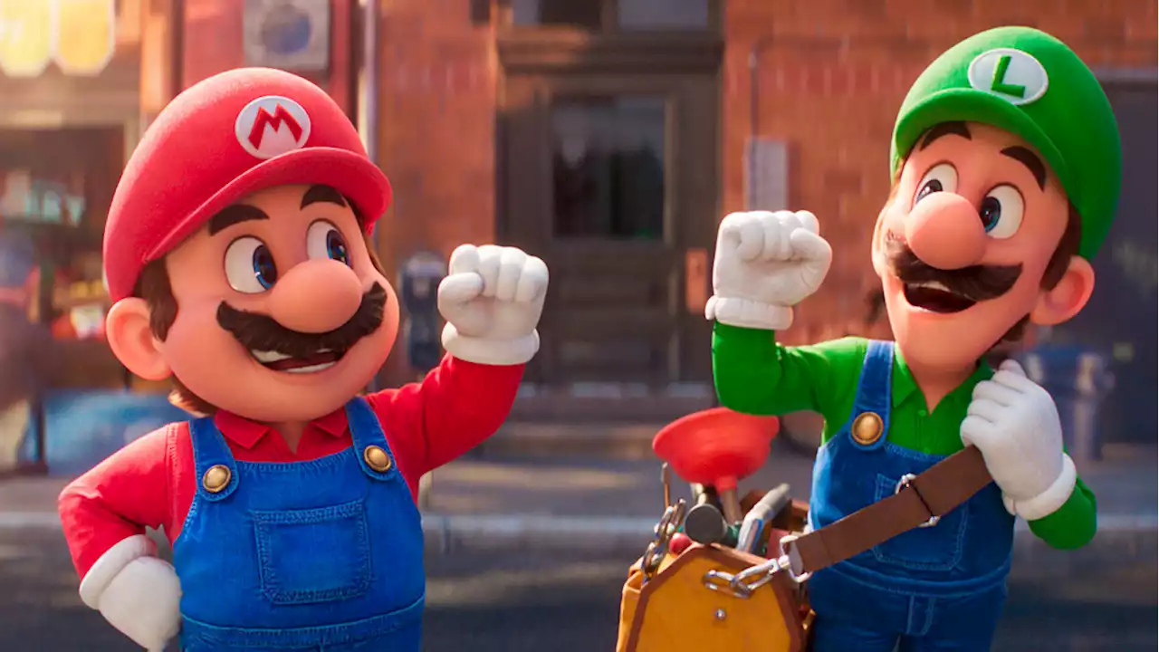 The Mario Bros. jump from game icons to silver screen stardom in smash hit movie