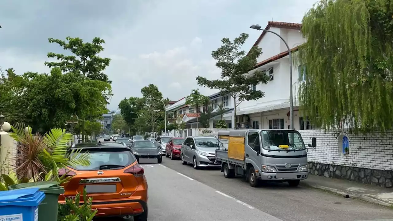 Damaged cars, congested roads: Landed property owners on jostling for parking space at their doorstep