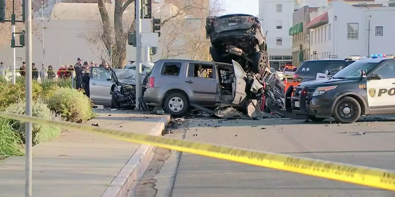 Police: 1 killed after boy, 13, crashes car in California