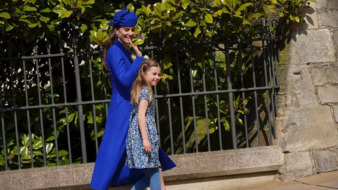 Kate Middleton et princesse Charlotte : ce tendre moment mère-fille à la sortie de la messe de Pâque...