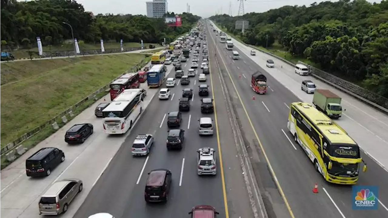 Cek, Lokasi & Jadwal Contra Flow di Tol Jakarta-Cikampek