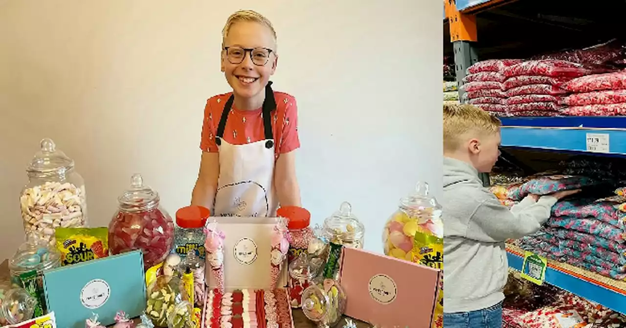 Scots schoolboy who started sweetie business in bedroom set to earn thousands