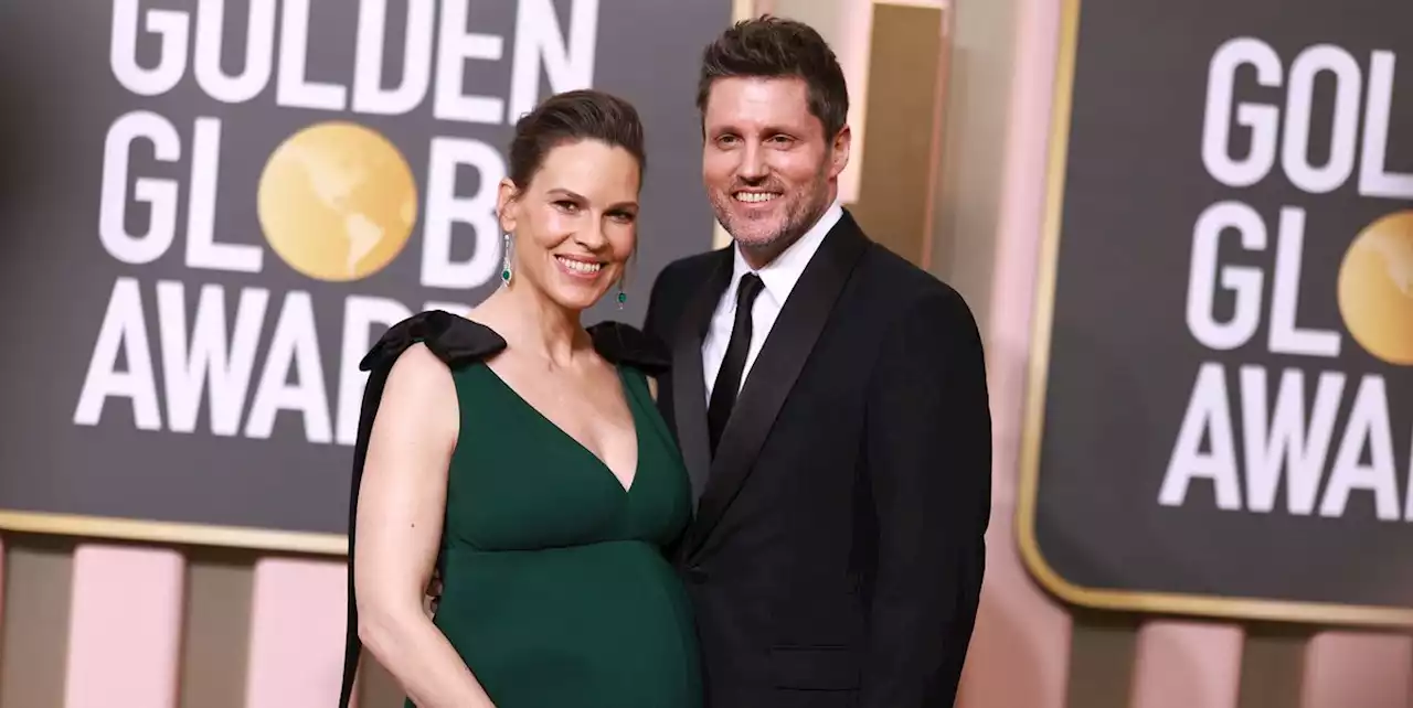 Hilary Swank shares news of birth of twins with husband