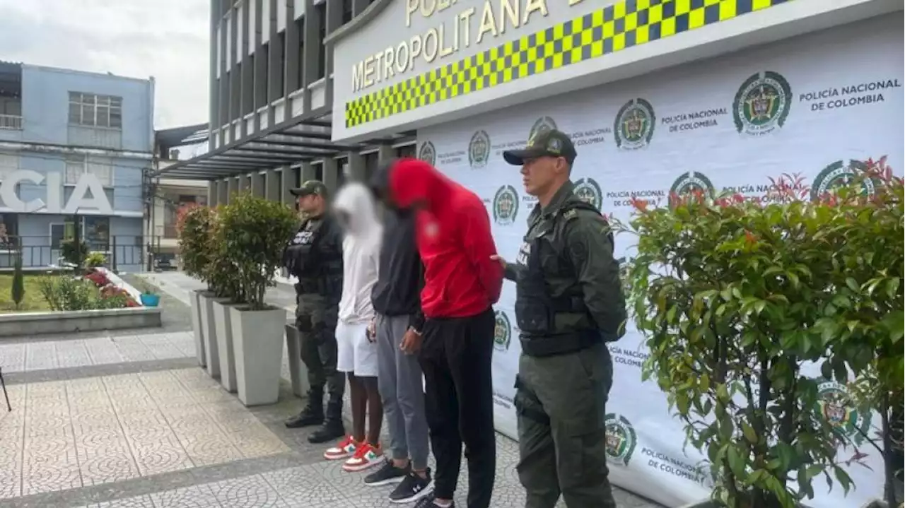 Video: así cayeron los futbolistas de Once Caldas capturados por extorsión