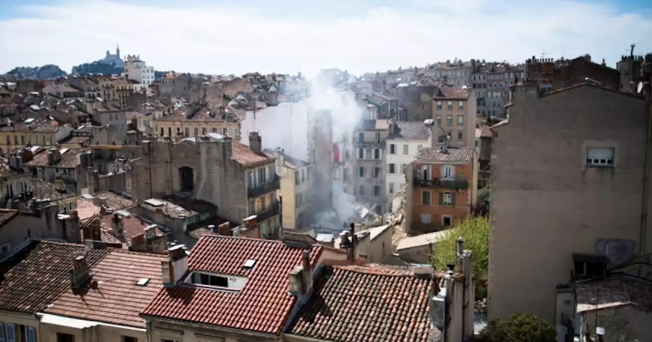 Two bodies found in French building collapse as rescue efforts continue