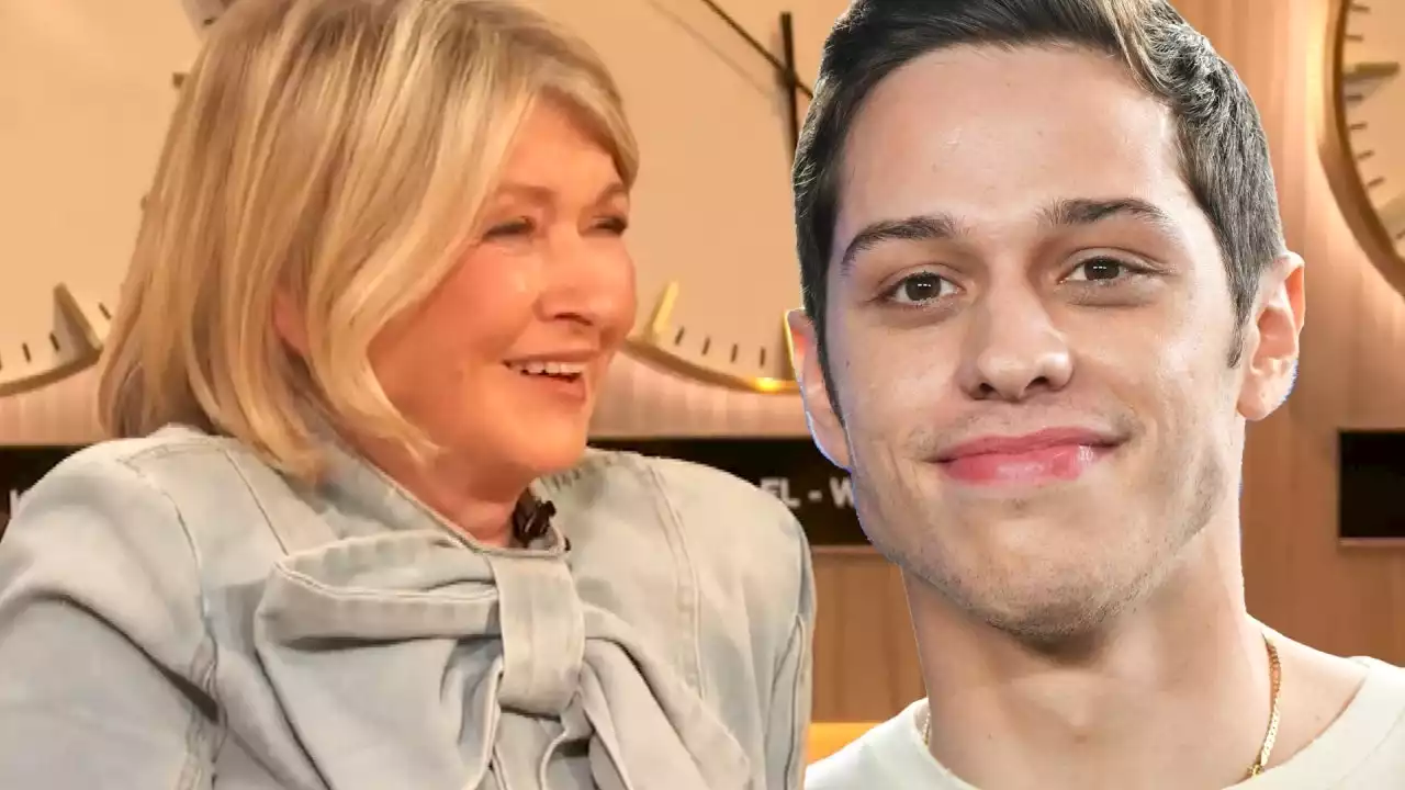 Martha Stewart Spends Easter With Pete Davidson and Chase Sui Wonders