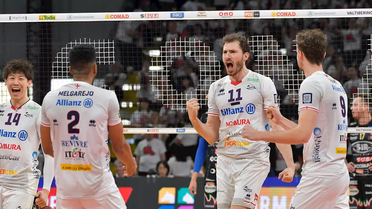 Superlega - Milano fa l'impresa ed elimina Perugia! 3-1 in gara-5 e ora semifinale contro Civitanova