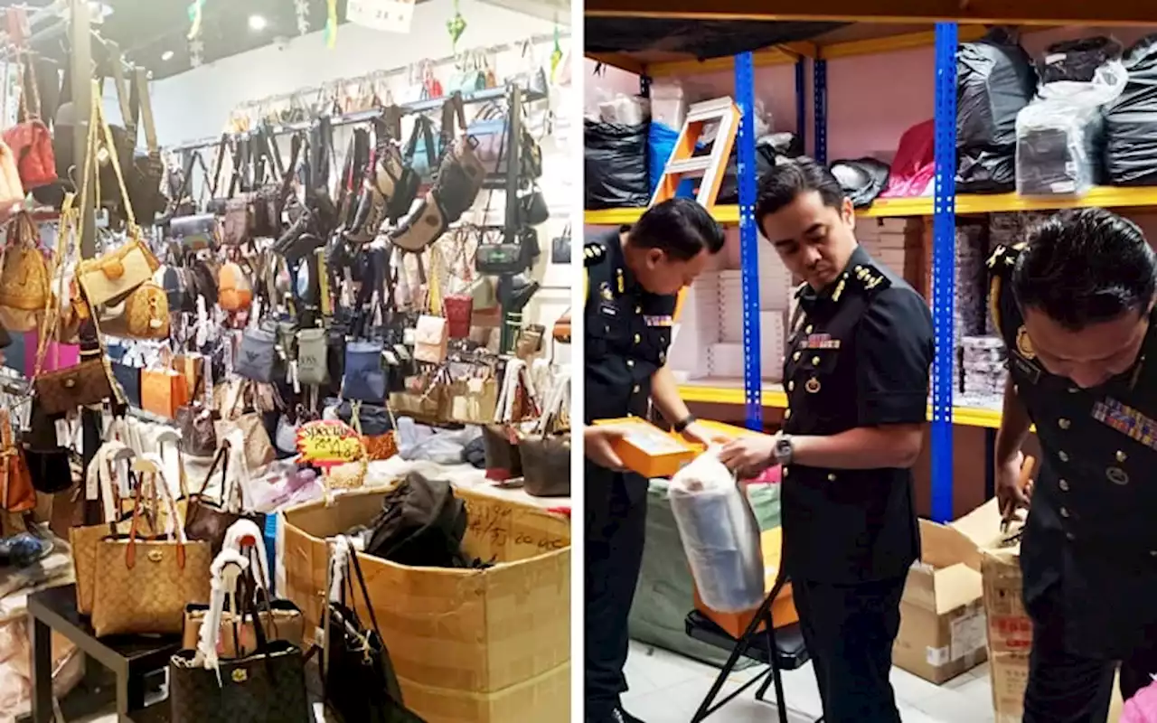 Fake designer bags worth RM1mil seized in Klang