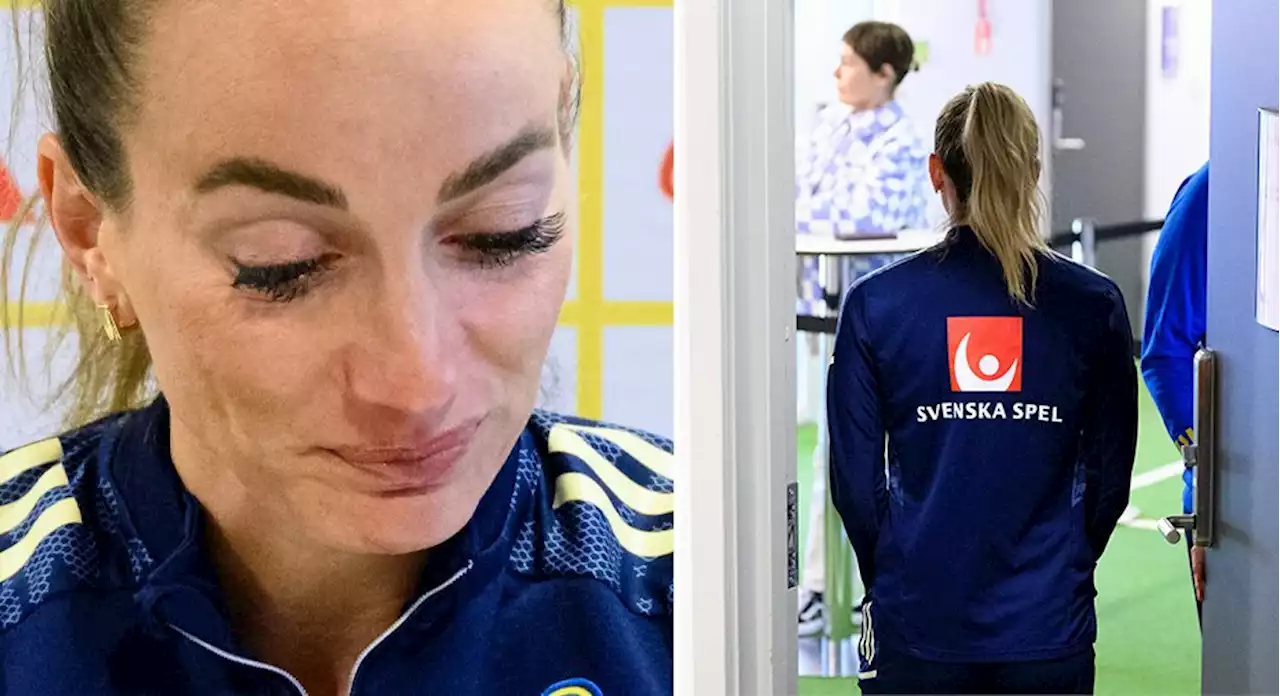 Asllani i tårar - lär missa matchen mot Norge