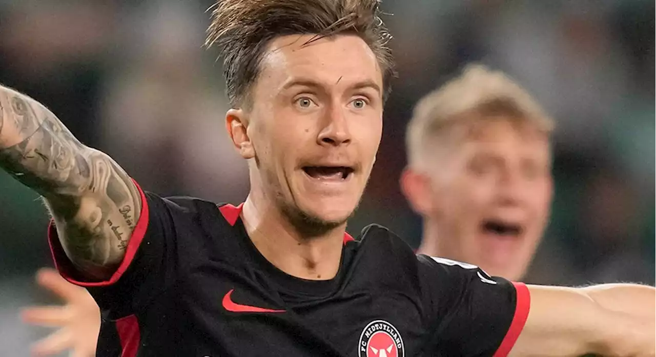 Kristoffer Olsson hjälte för Midtjylland