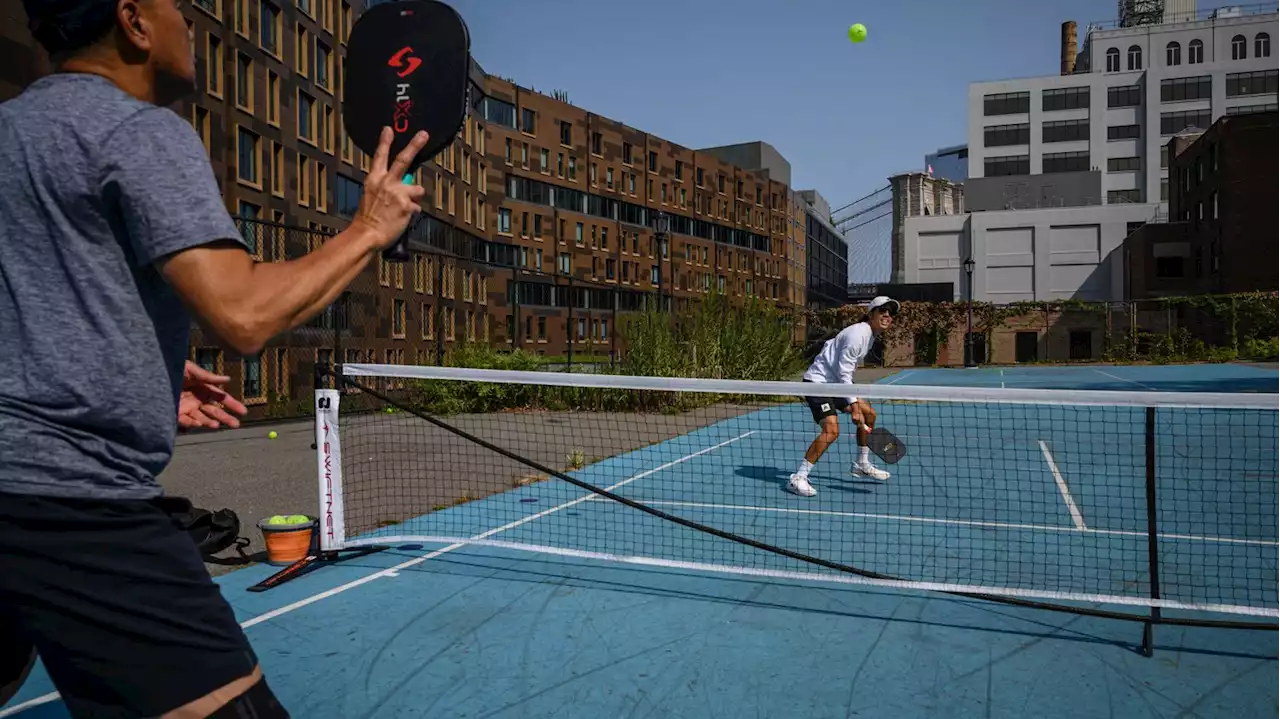 Aux Etats-Unis, la 'guerre' fait rage entre joueurs de tennis et pratiquants du pickleball