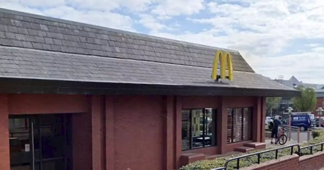 Glasgow gang run riot chucking stones and traffic cone at Parkhead McDonald's