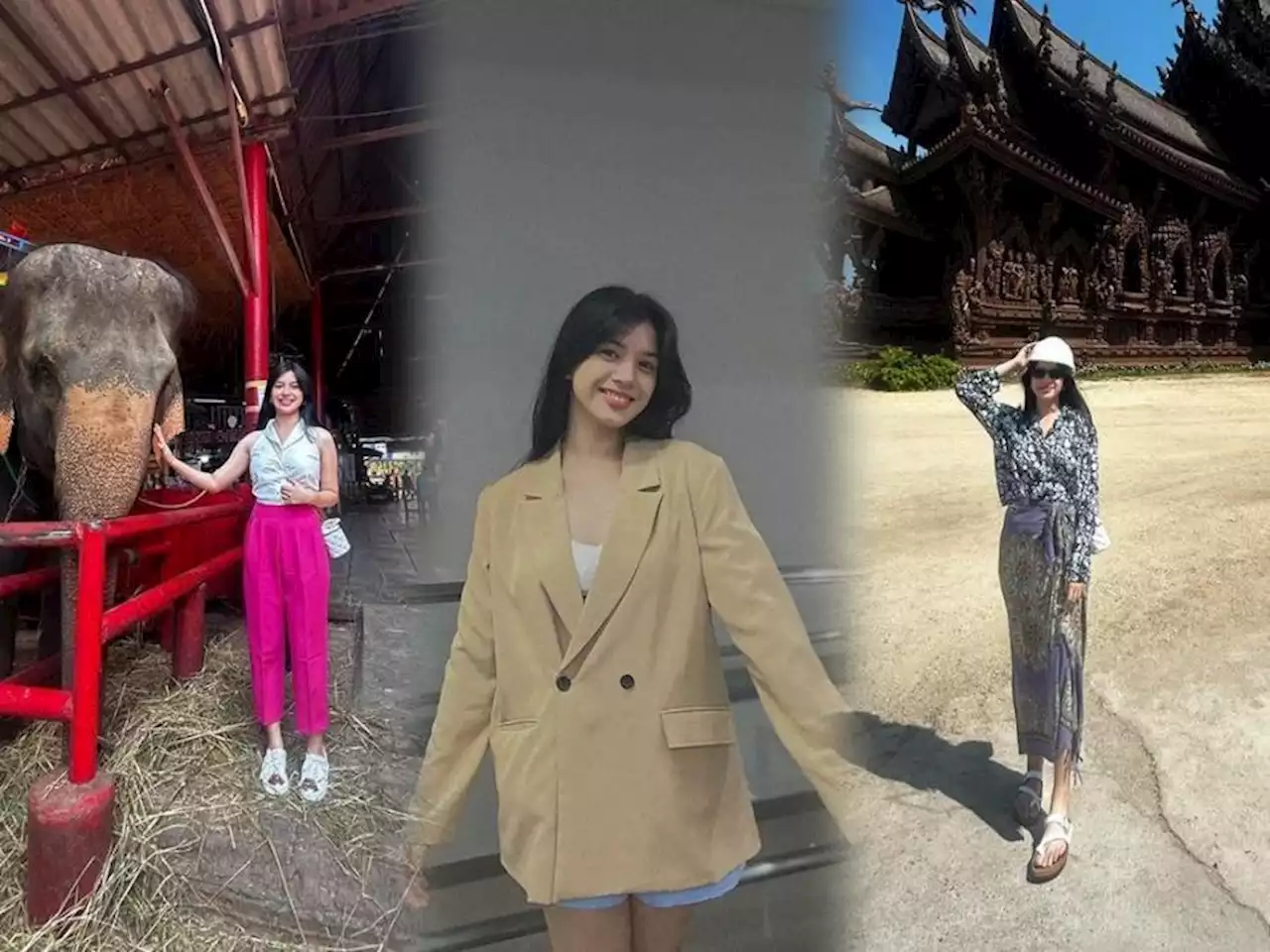 Zonia Mejia flaunts her OOTD as she explores Bangkok, Thailand