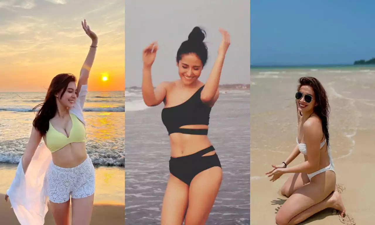 IN PHOTOS: These 7 Kapuso stars are a picture of cool, carefree fun on the beach!