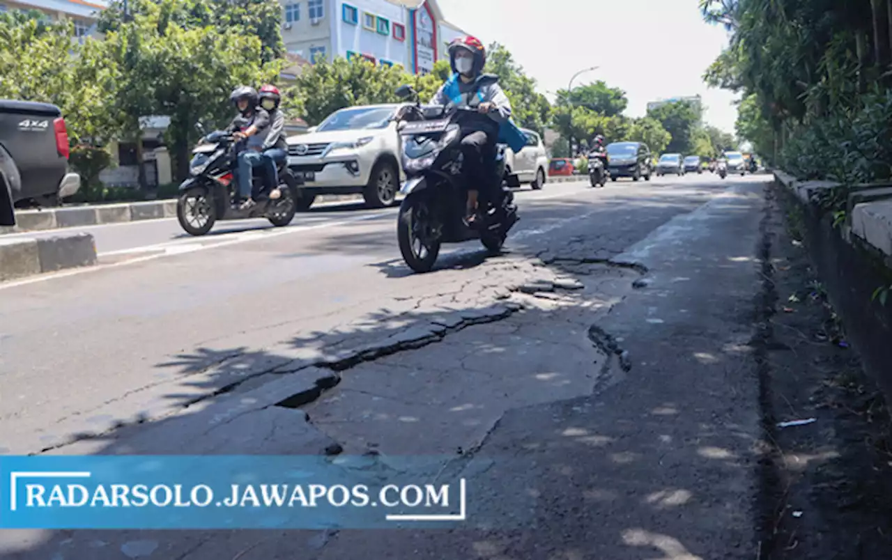 Banjir Keluhan dari Warga, Lubang Jalan di Solo Bakal Ditambal Sebelum Lebaran