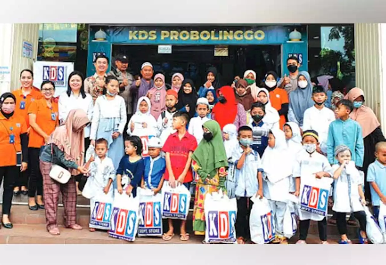 KDS Probolinggo Undang 30 Anak Yatim Belanja Gratis