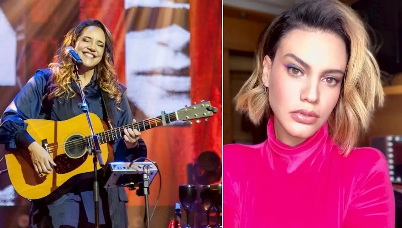 Ana Carolina posa com Letícia Lima e defende amizade com a ex