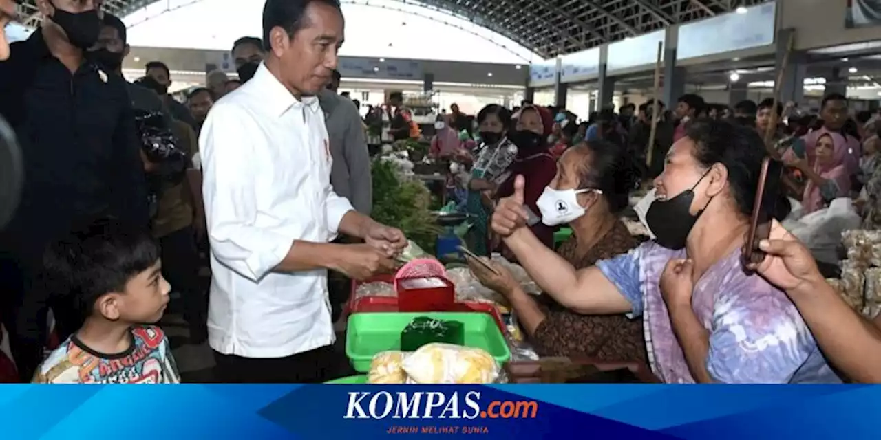 Jokowi Kembali Tegaskan Harga Bahan Pokok Turun Jelang Lebaran 2023