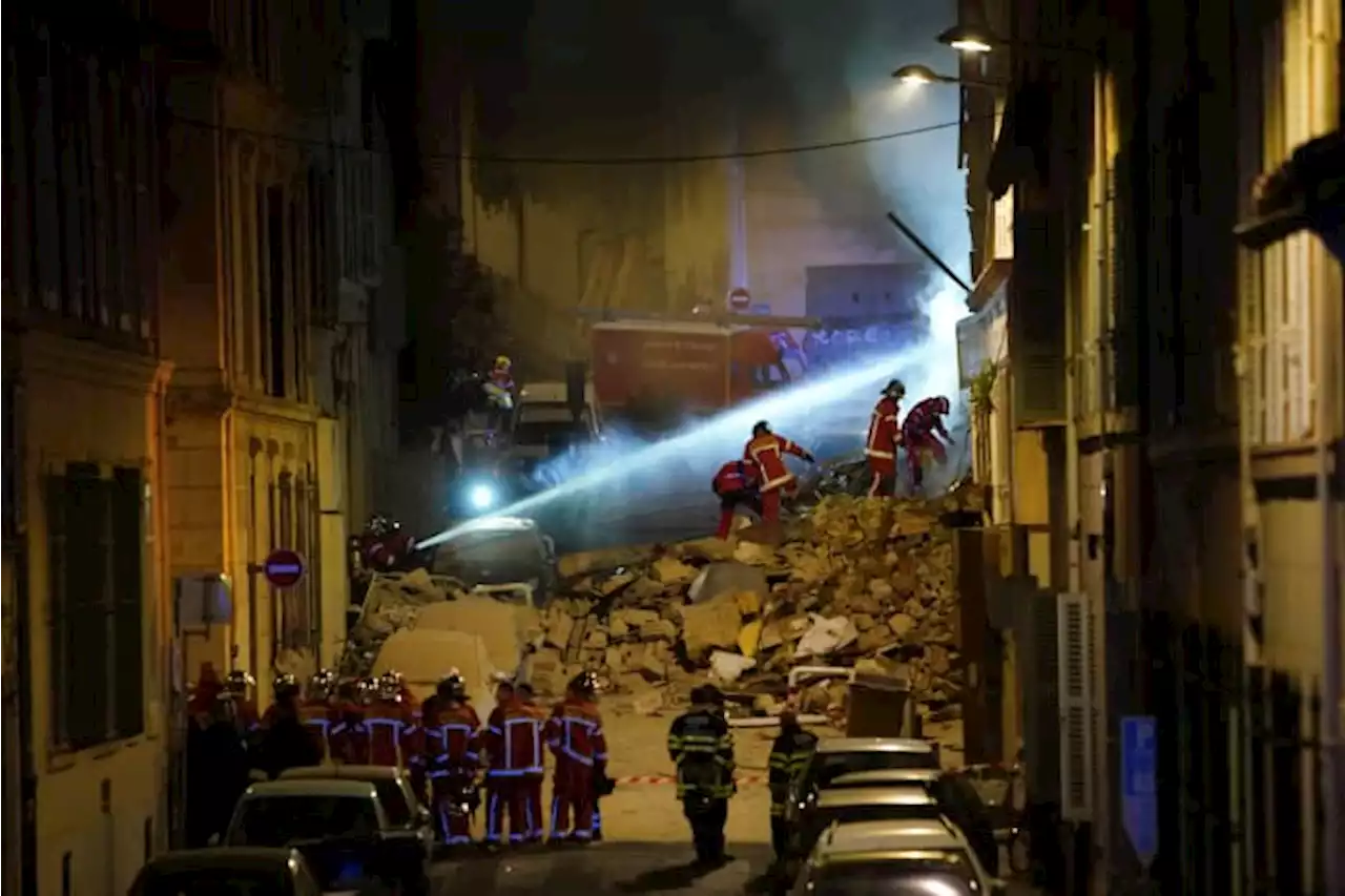 France: 2 bodies found after Marseille building collapse