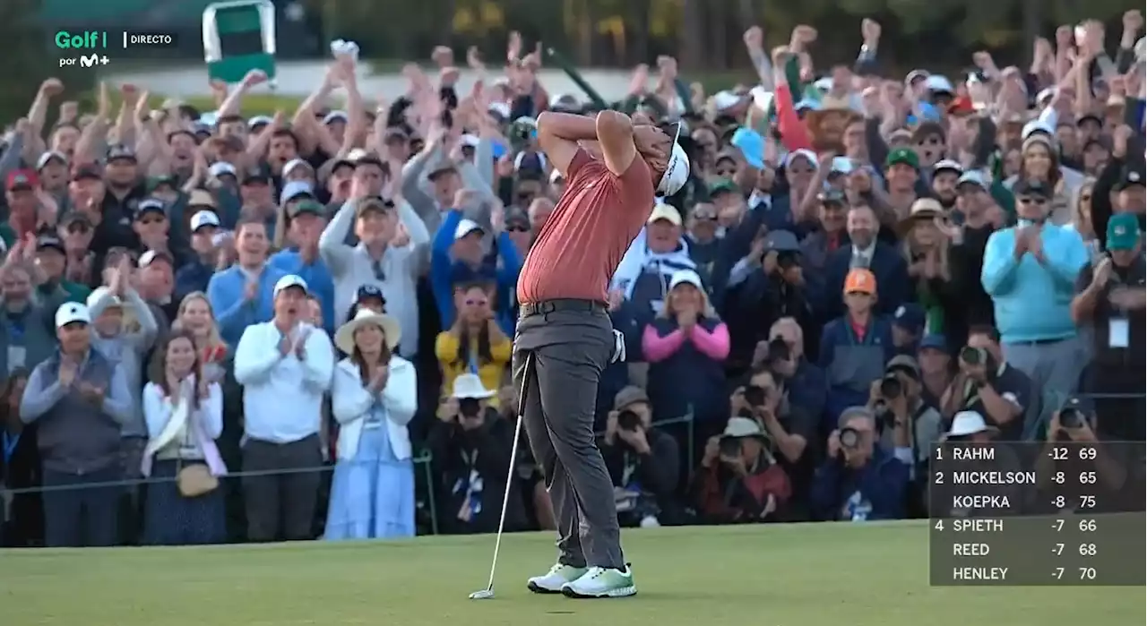 Así ha sido el histórico momento en el que Jon Rahm se ha proclamado campeón del Masters de Augusta