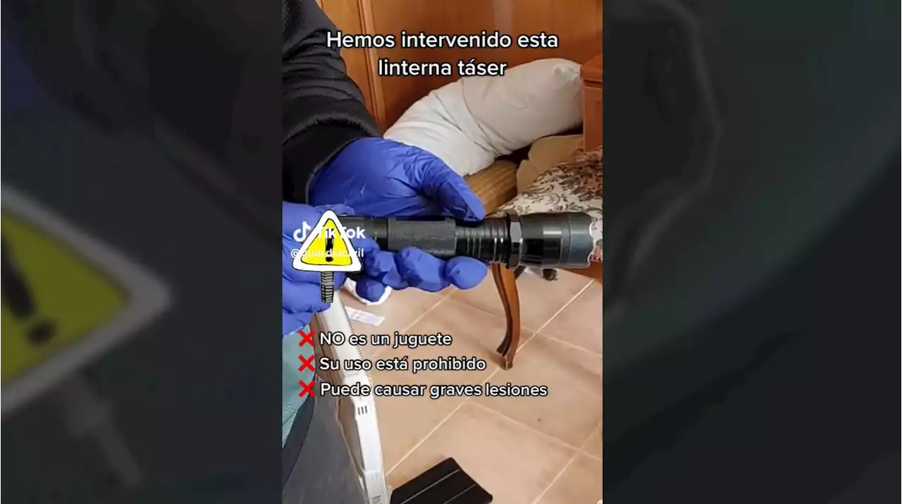 'Puede causar graves lesiones': la advertencia de la Guardia Civil sobre esta linterna prohibida que puedes encontrar en Internet