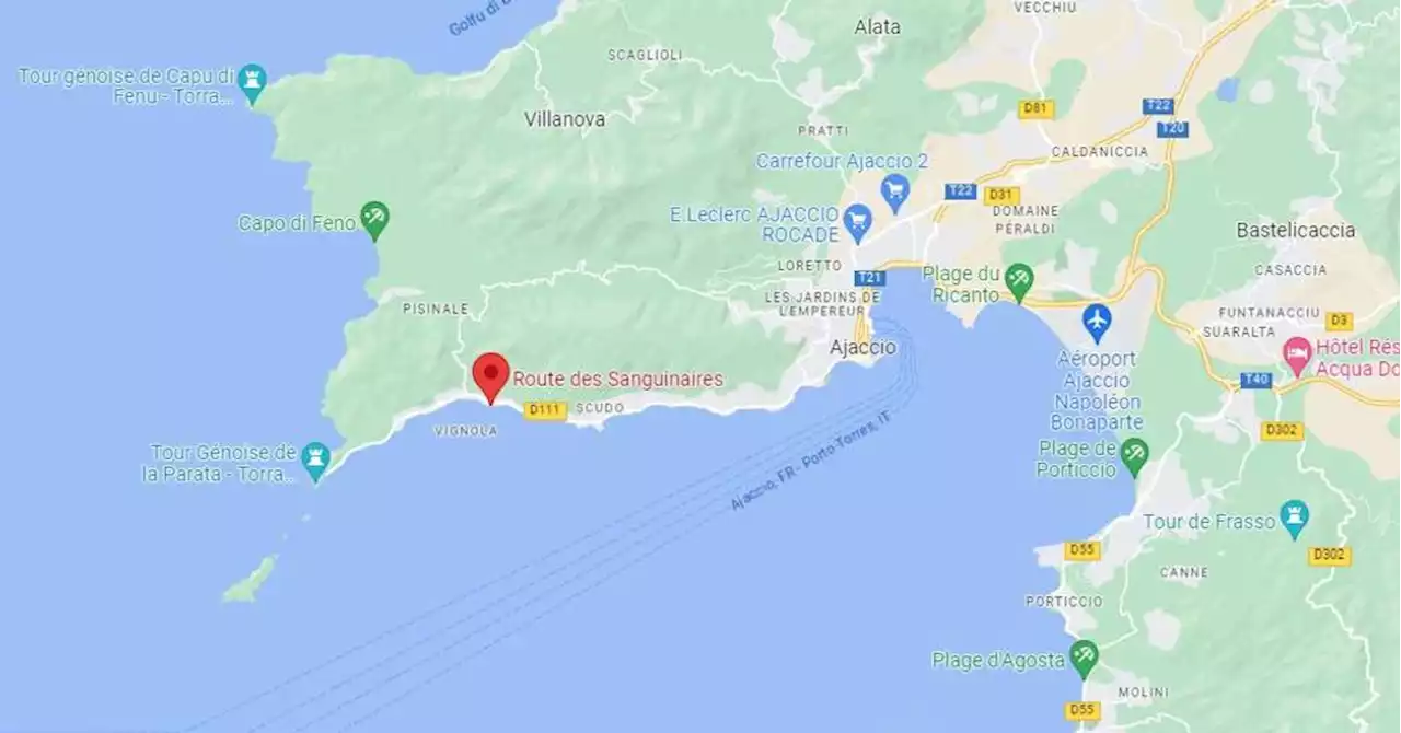 Corse : une villa endommagée par un incendie probablement criminel à Ajaccio