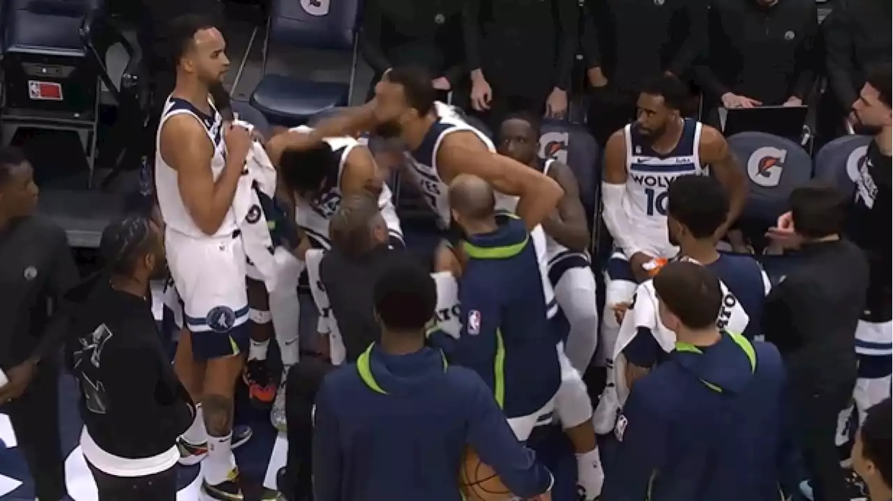 Rudy Gobert s’emporte et frappe son coéquipier en plein match de NBA