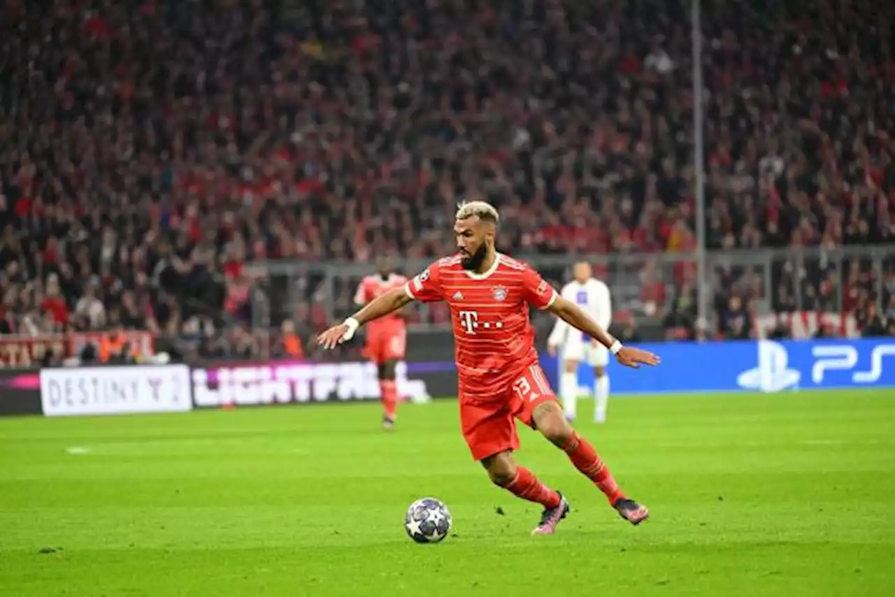 Touché à un genou, Choupo-Moting (Bayern) est forfait pour affronter Manchester City en Ligue des champions