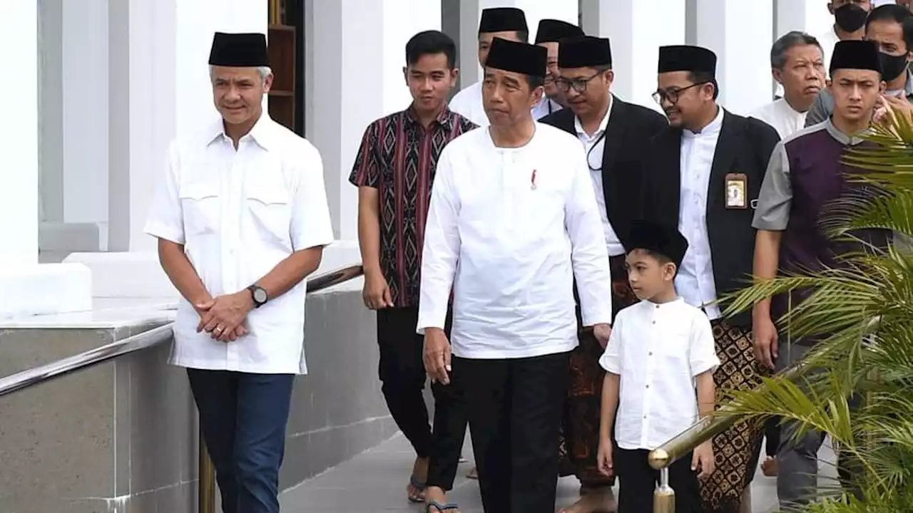 Jokowi dan Ganjar Pranowo Satu Mobil Bersama di Boyolali, Apa yang Dibahas?