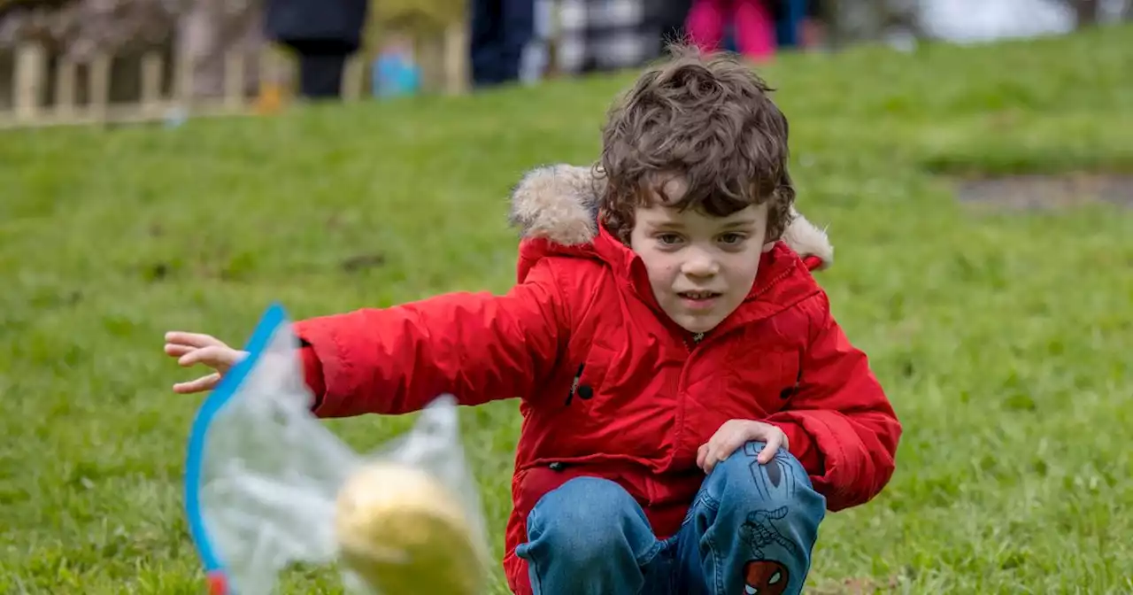 Crowds brave rain as Easter egg rolling extravaganza returns to Preston