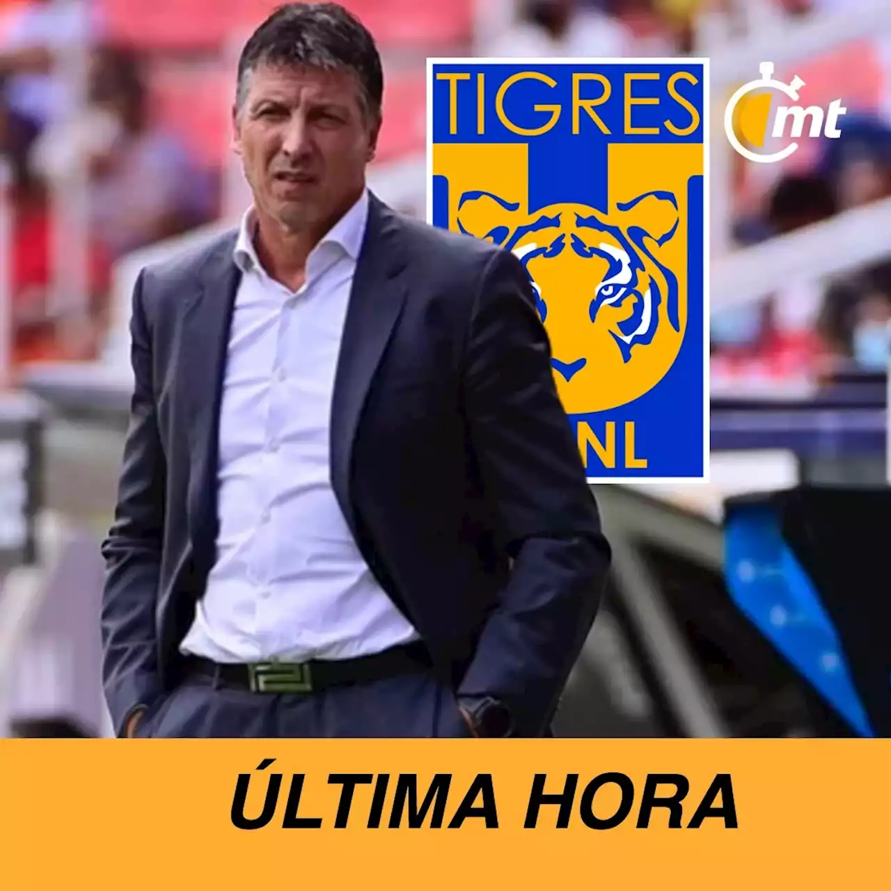 Tigres hace oficial llegada de Siboldi como DT; debutará ante Motagua