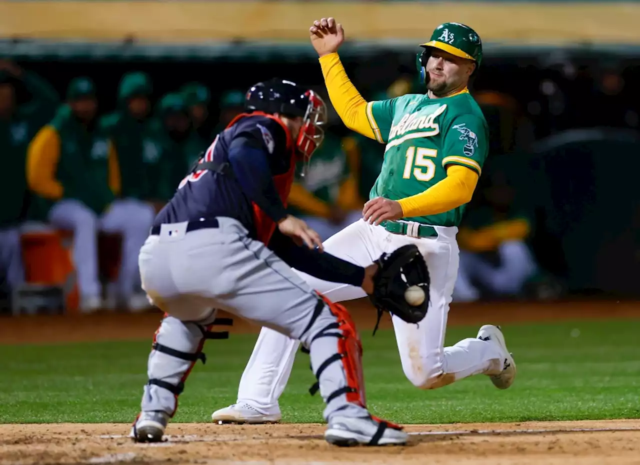 A’s place Seth Brown on IL, call up Kevin Smith from Las Vegas