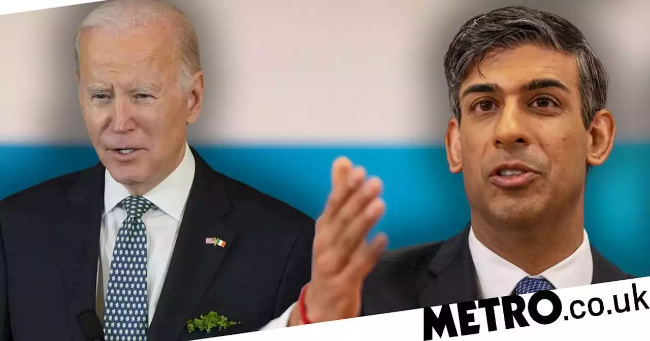 Rishi praises Good Friday Agreement ahead of Joe Biden's Northern Ireland visit