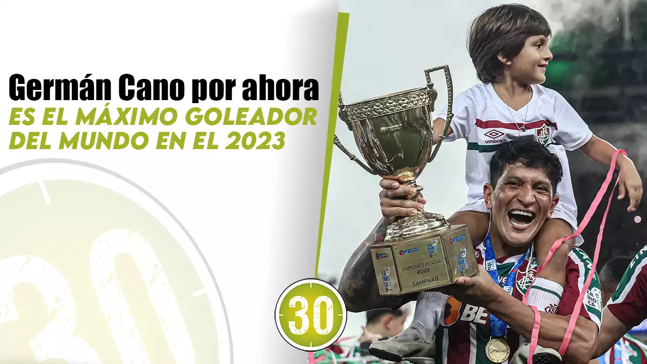 [VIDEO] Con doblete de Germán Cano, Fluminense se coronó campeón: gran goleador