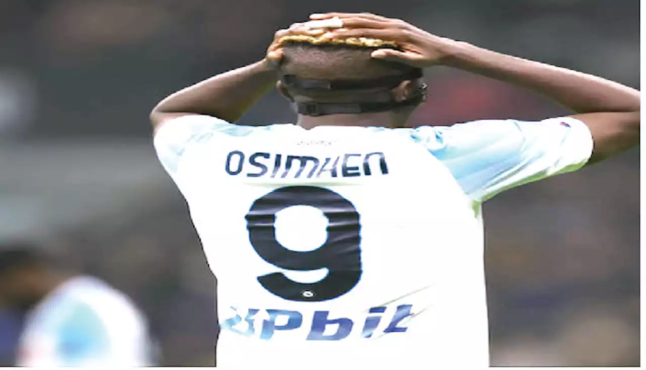 UCL: Osimhen misses Napoli training with teammates