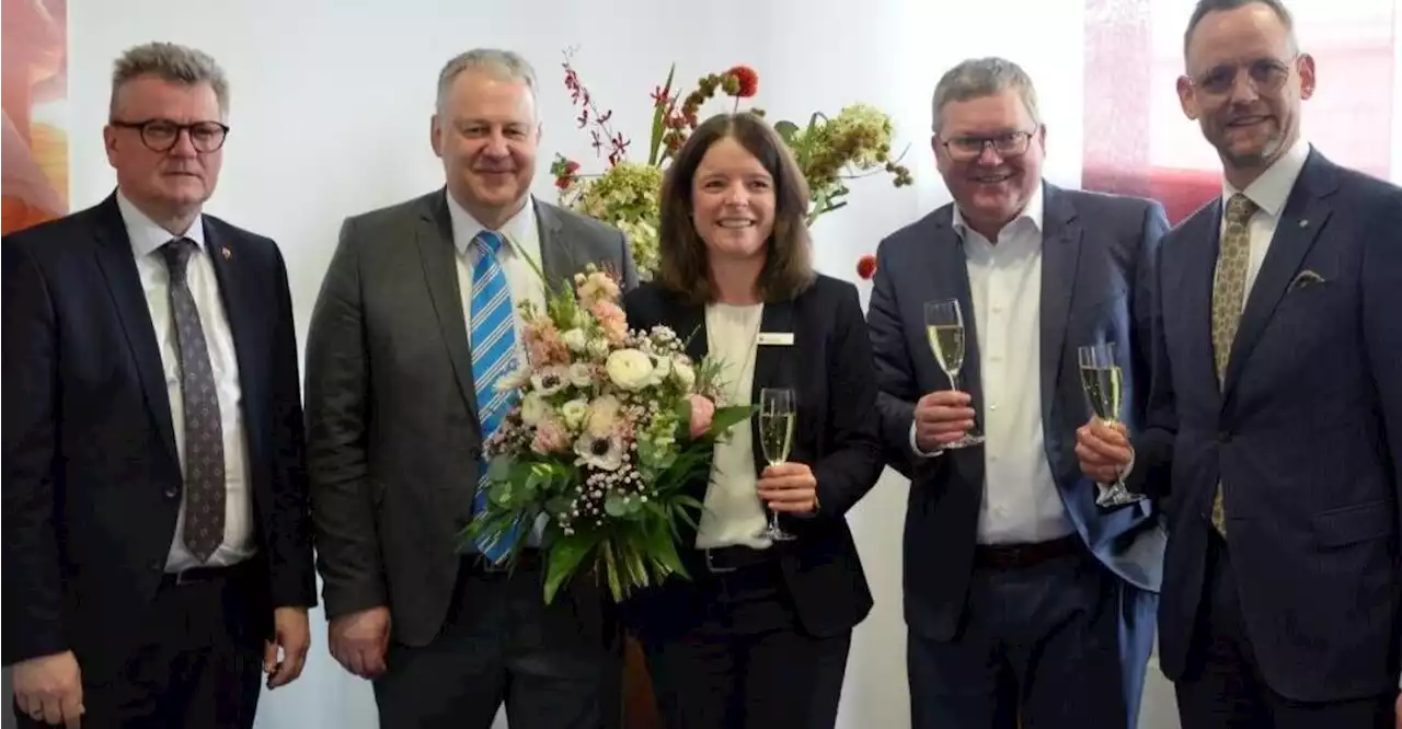 Sonja Kalb ist die erste Frau im Vorstand der Sparkasse Amberg-Sulzbach