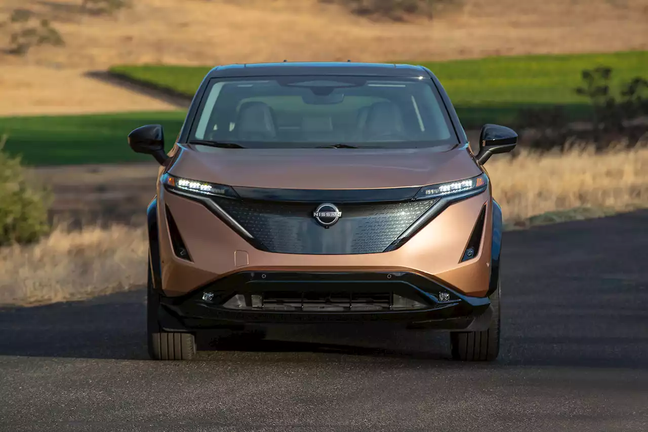 Electric Nissan Ariya SUV trades 'frunk' space for passenger space