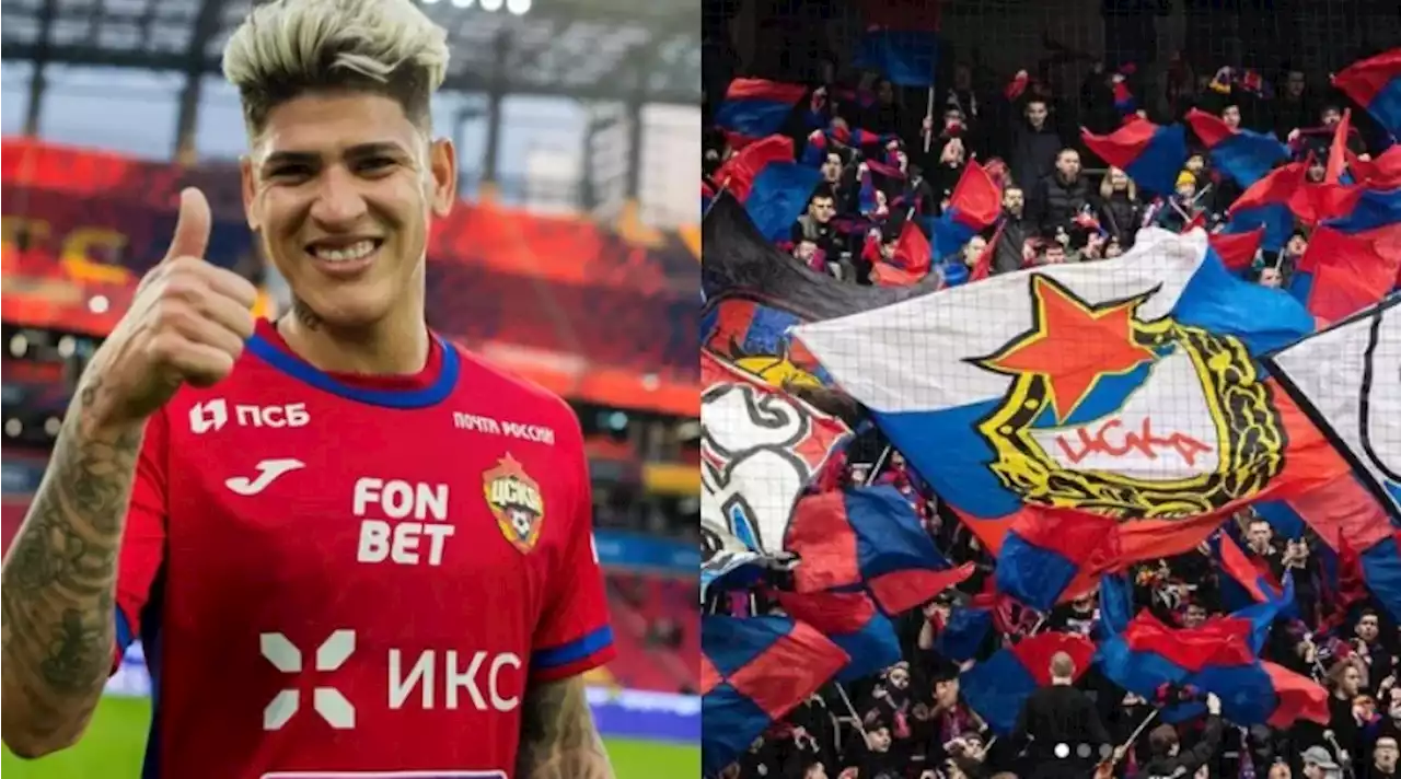 Jorge Carrascal enamora a los hinchas del CSKA Moscú