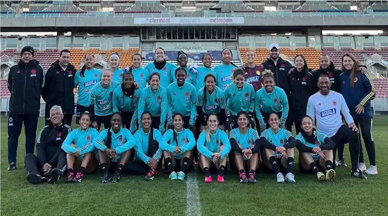 La Selección Colombia Femenina llegó a Roma para el partido ante Italia