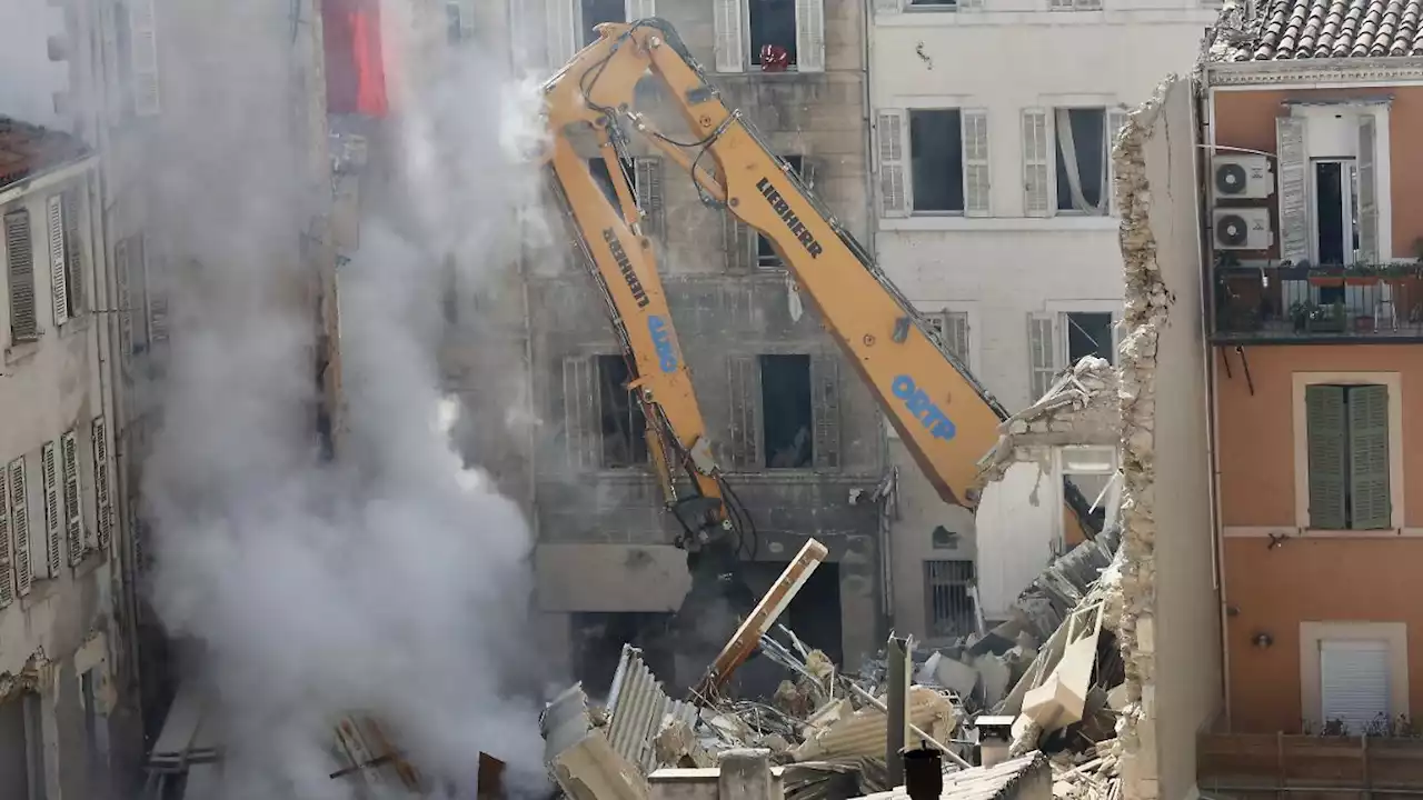 Zwei Tote bei Hauseinsturz in Marseille