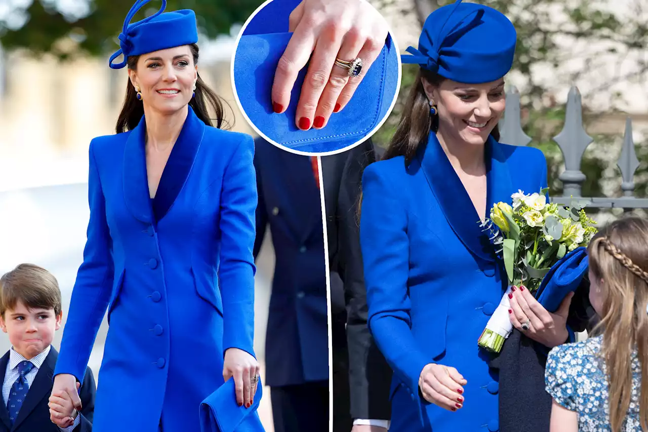 Kate Middleton shocks fans with red Easter manicure, breaking royal tradition